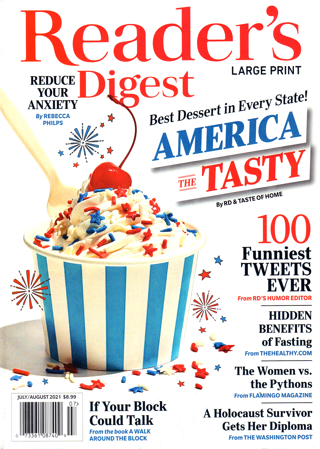 Readers-Digest July 01, 2021 Issue Cover