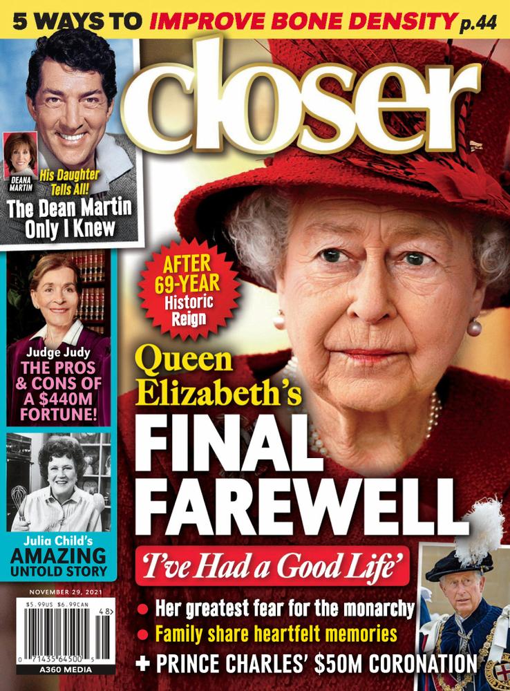 Closer November 29, 2021 Issue Cover