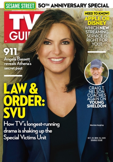 TV Guide October 28, 2019 Issue Cover