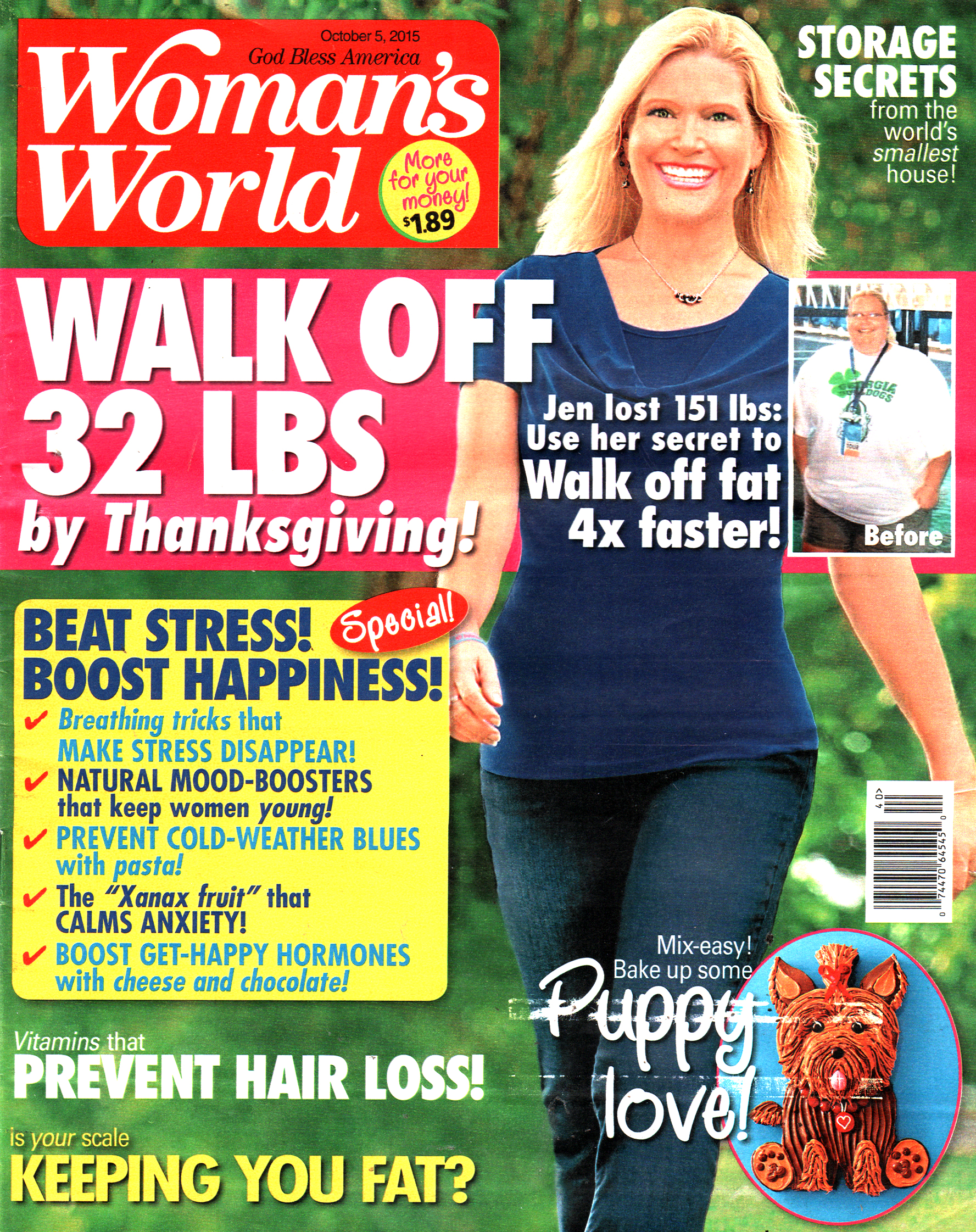 Womans-World October 05, 2015 Issue Cover