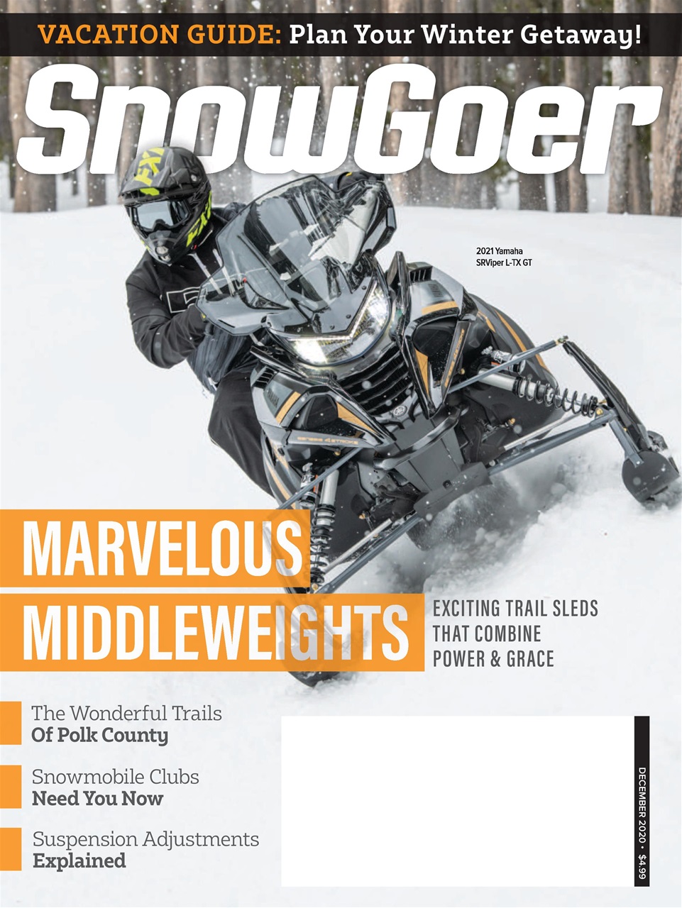 Snow-Goer December 01, 2020 Issue Cover