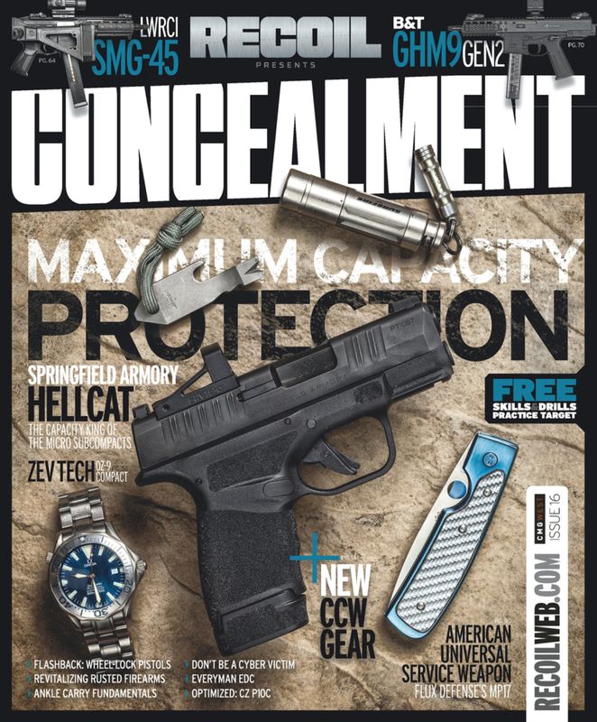 Recoil-Concealment December 01, 2019 Issue Cover