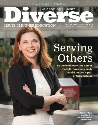 Diverse: Issues In Higher Education May 30, 2019 Issue Cover