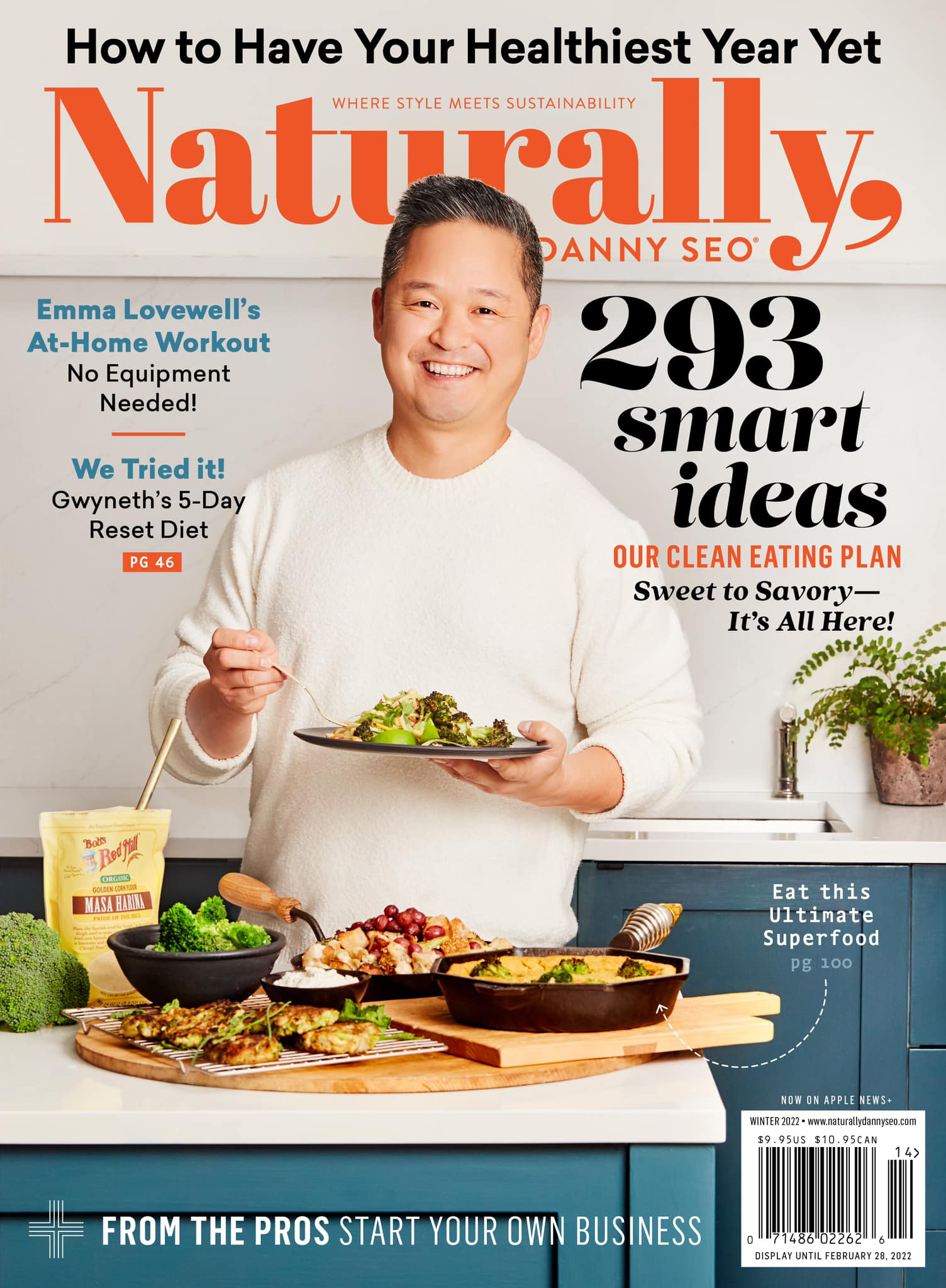 Naturally-Danny-Seo December 01, 2021 Issue Cover