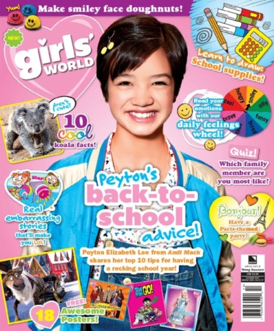 Girls' World October 01, 2017 Issue Cover