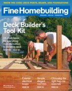 Fine-Homebuilding May 01, 2020 Issue Cover