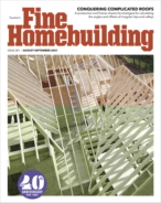 Fine-Homebuilding August 01, 2021 Issue Cover