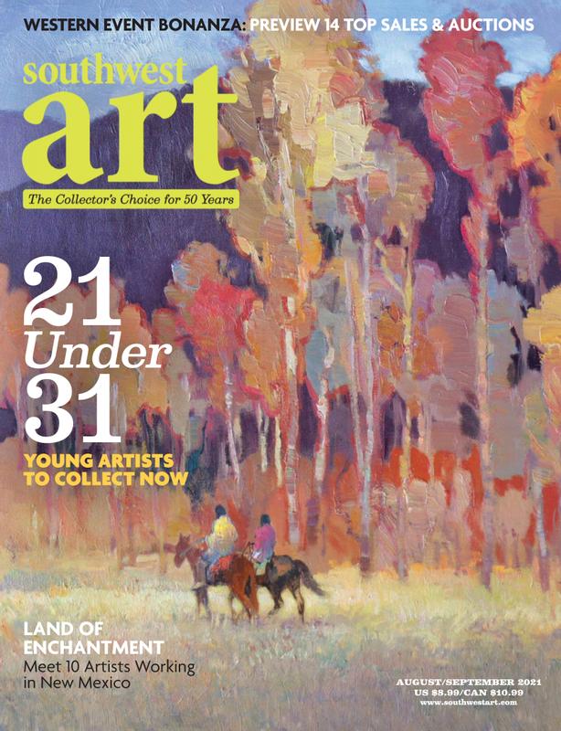 Southwest-Art August 01, 2021 Issue Cover