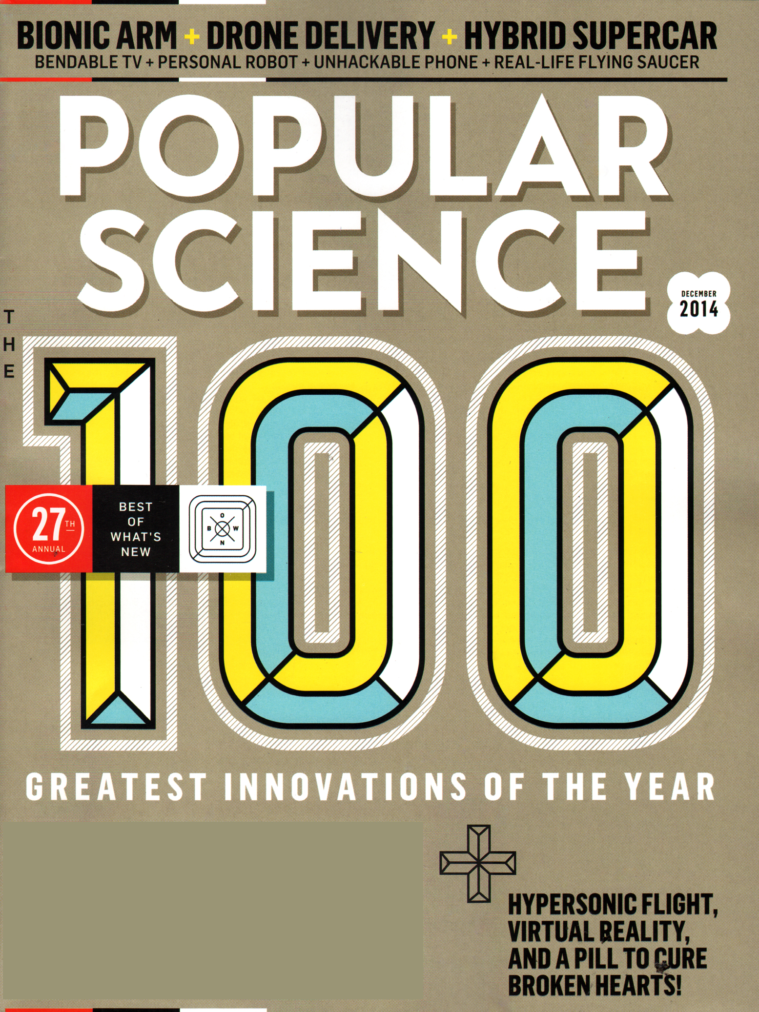 Popular-Science December 01, 2014 Issue Cover