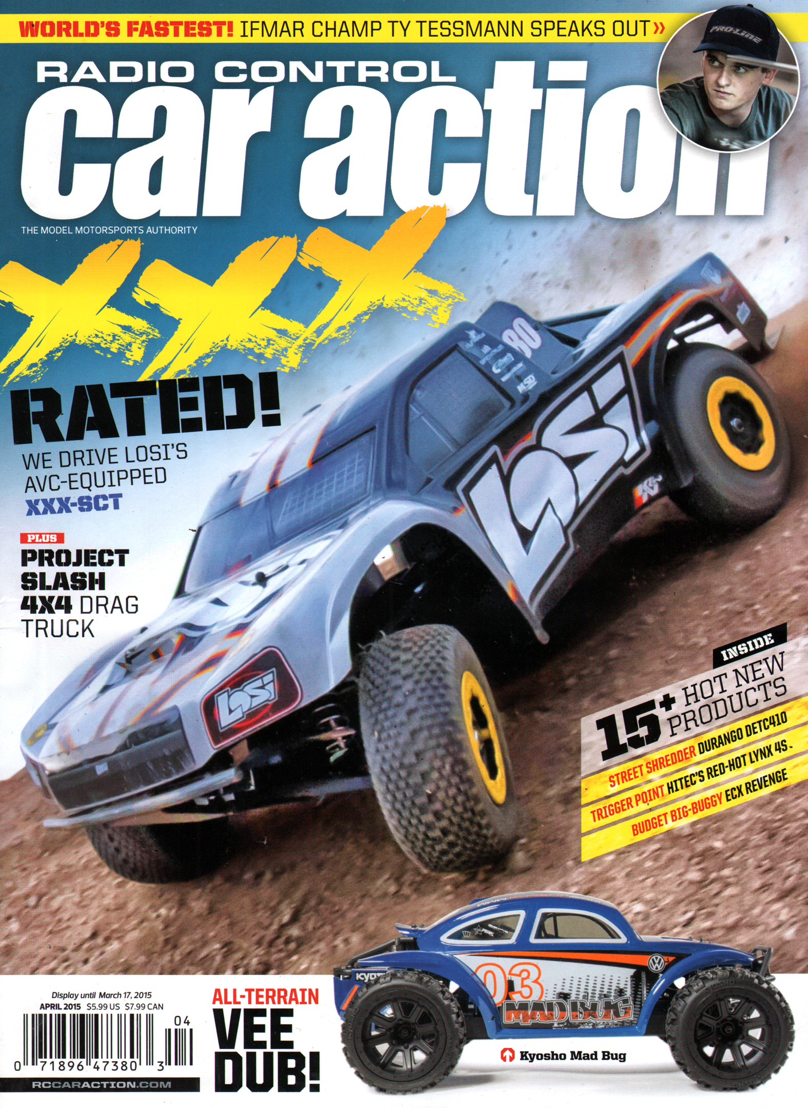 Radio-Control-Car-Action April 01, 2015 Issue Cover