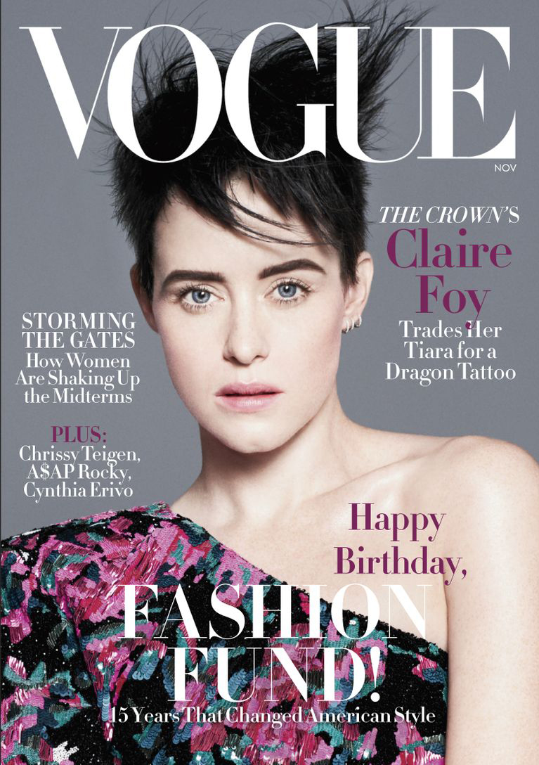 vogue November 01, 2018 Issue Cover
