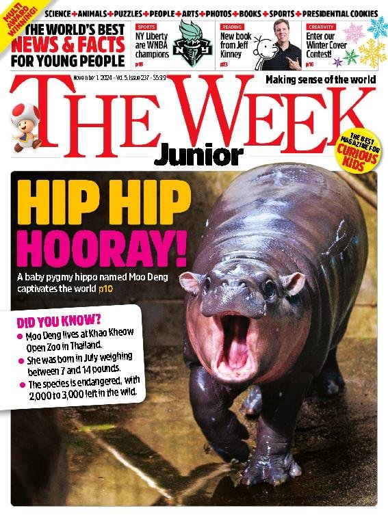 The-Week-Junior November 01, 2024 Issue Cover