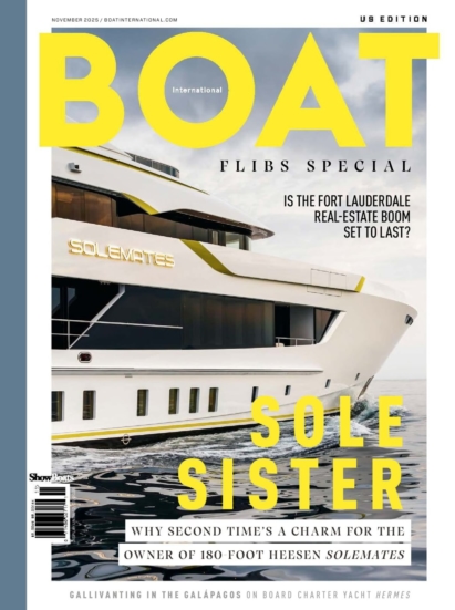 Boat International US November 01, 2025 Issue Cover