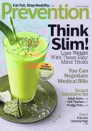 Prevention October 01, 2016 Issue Cover