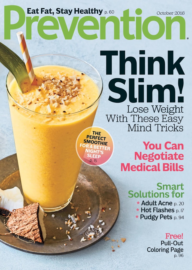 Prevention October 01, 2016 Issue Cover