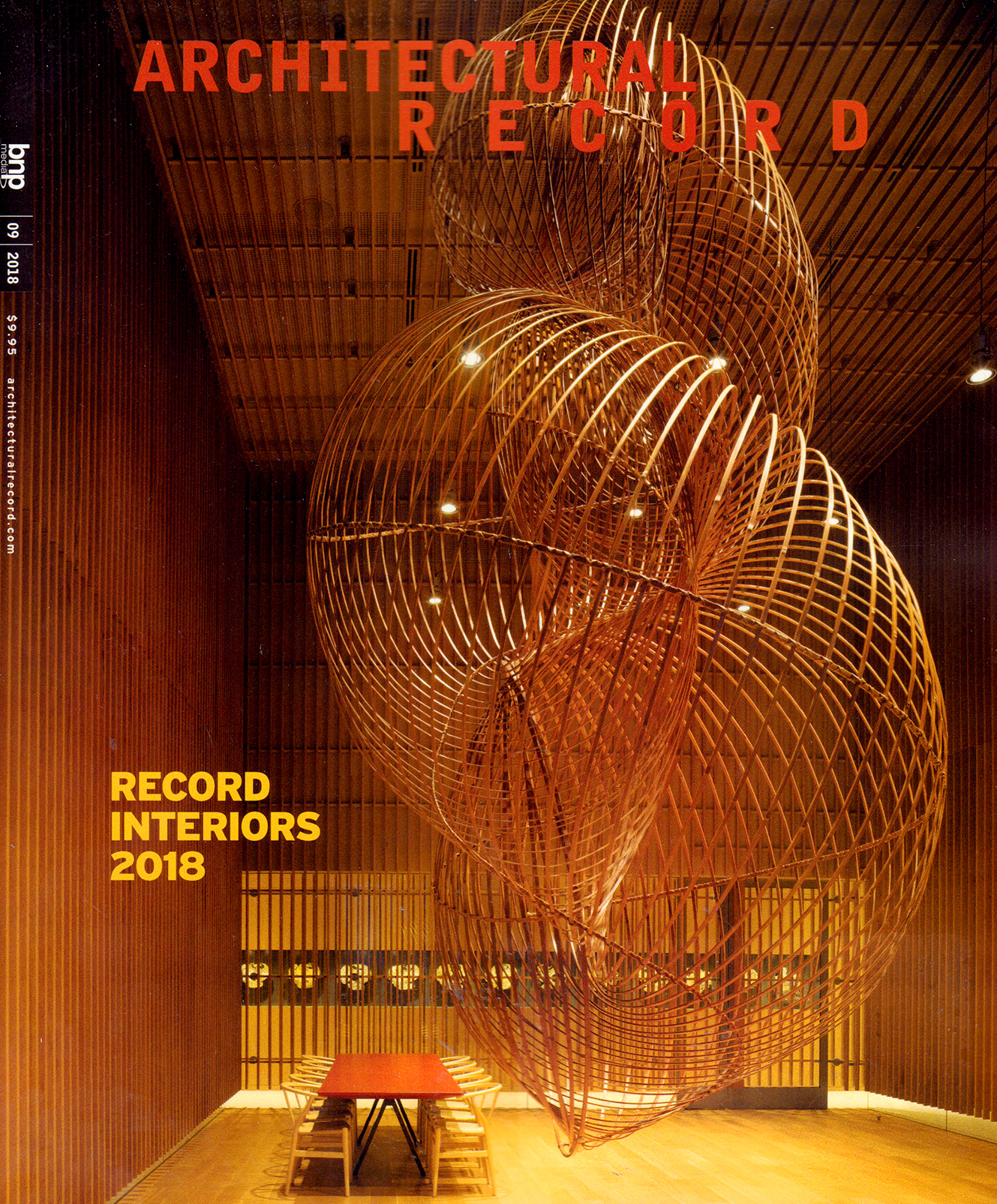 Architectural-Record September 01, 2018 Issue Cover