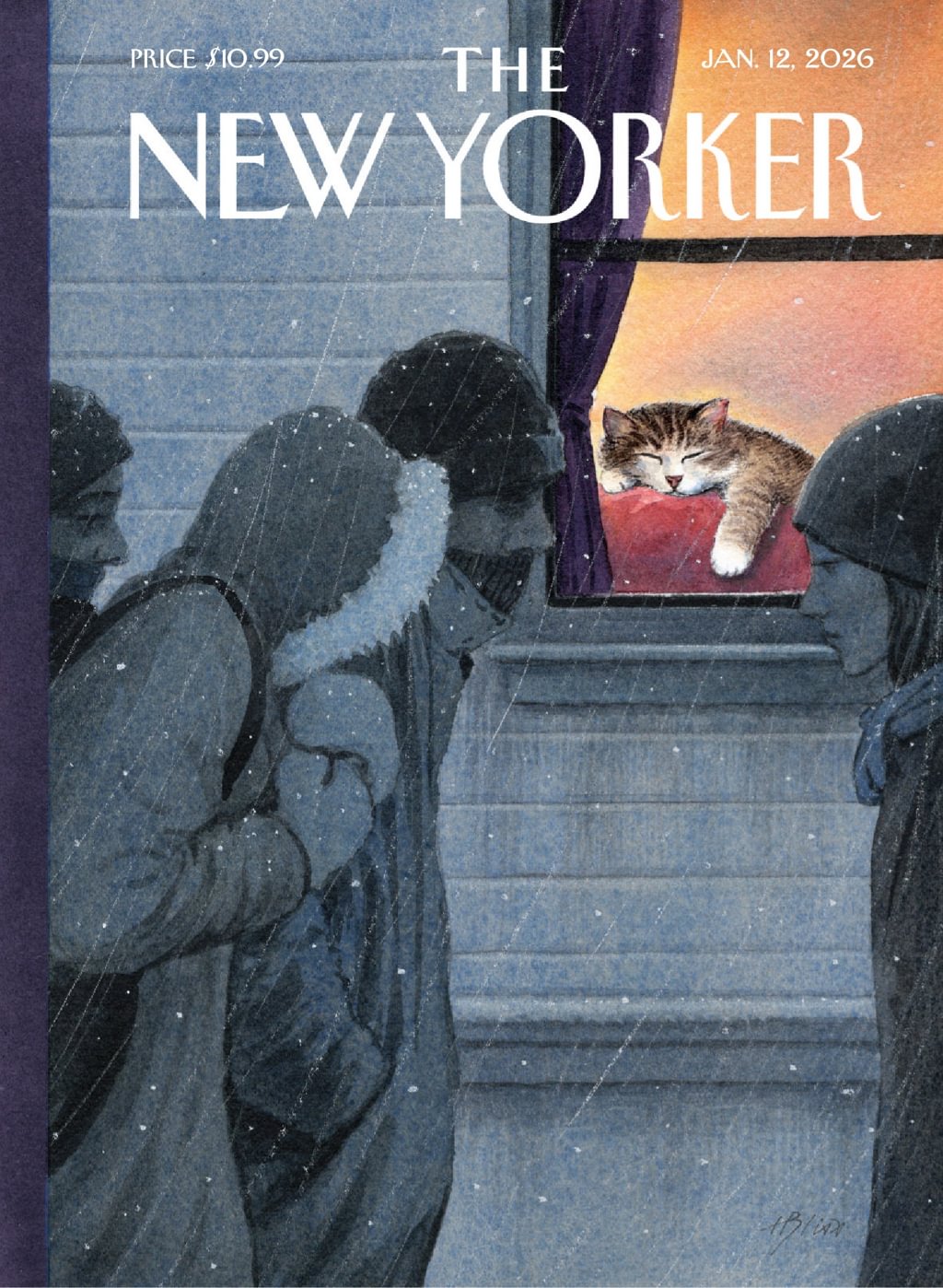 The-New-Yorker January 12, 2026 Issue Cover