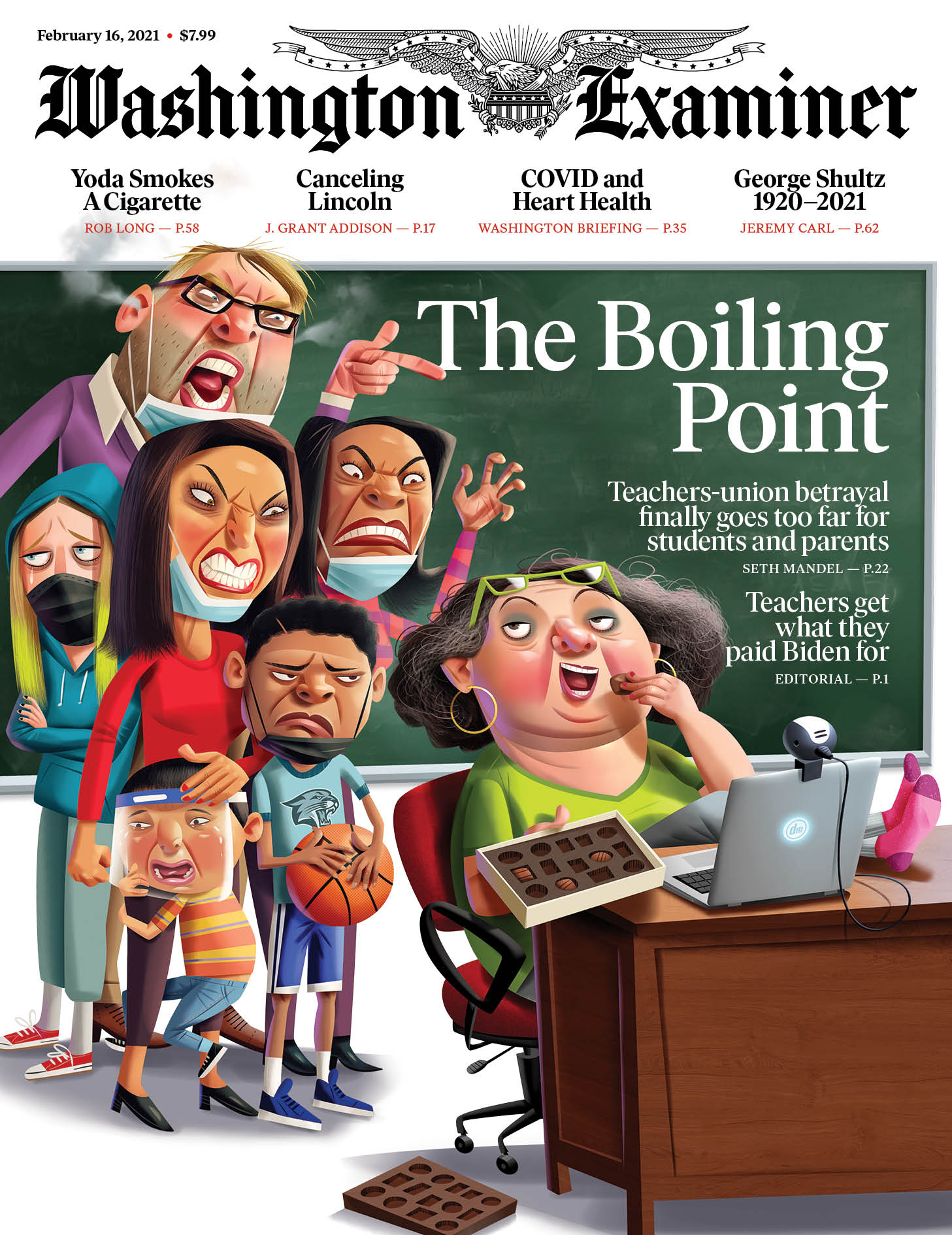 Washington-Examiner February 16, 2021 Issue Cover