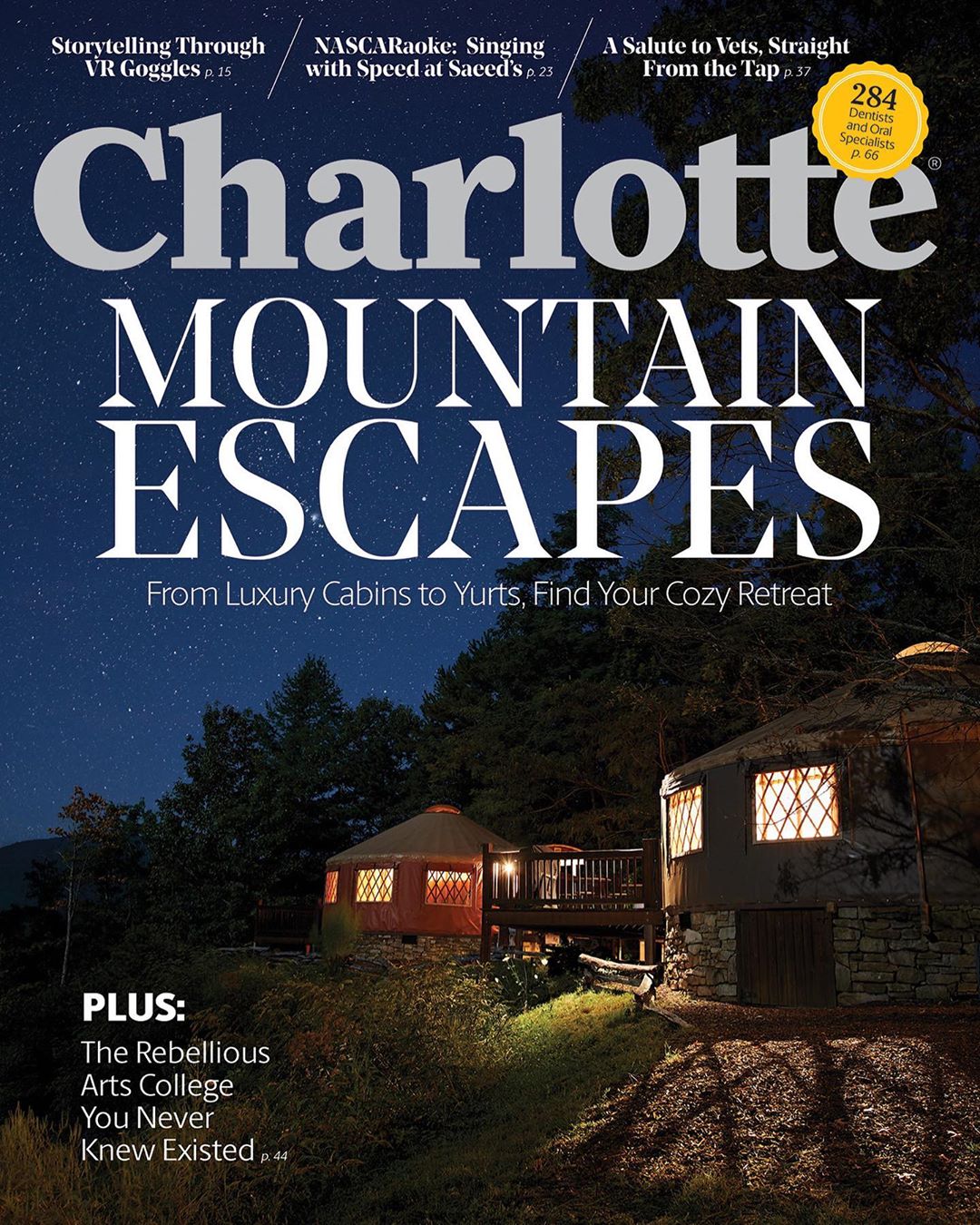 Charlotte-Magazine November 01, 2019 Issue Cover