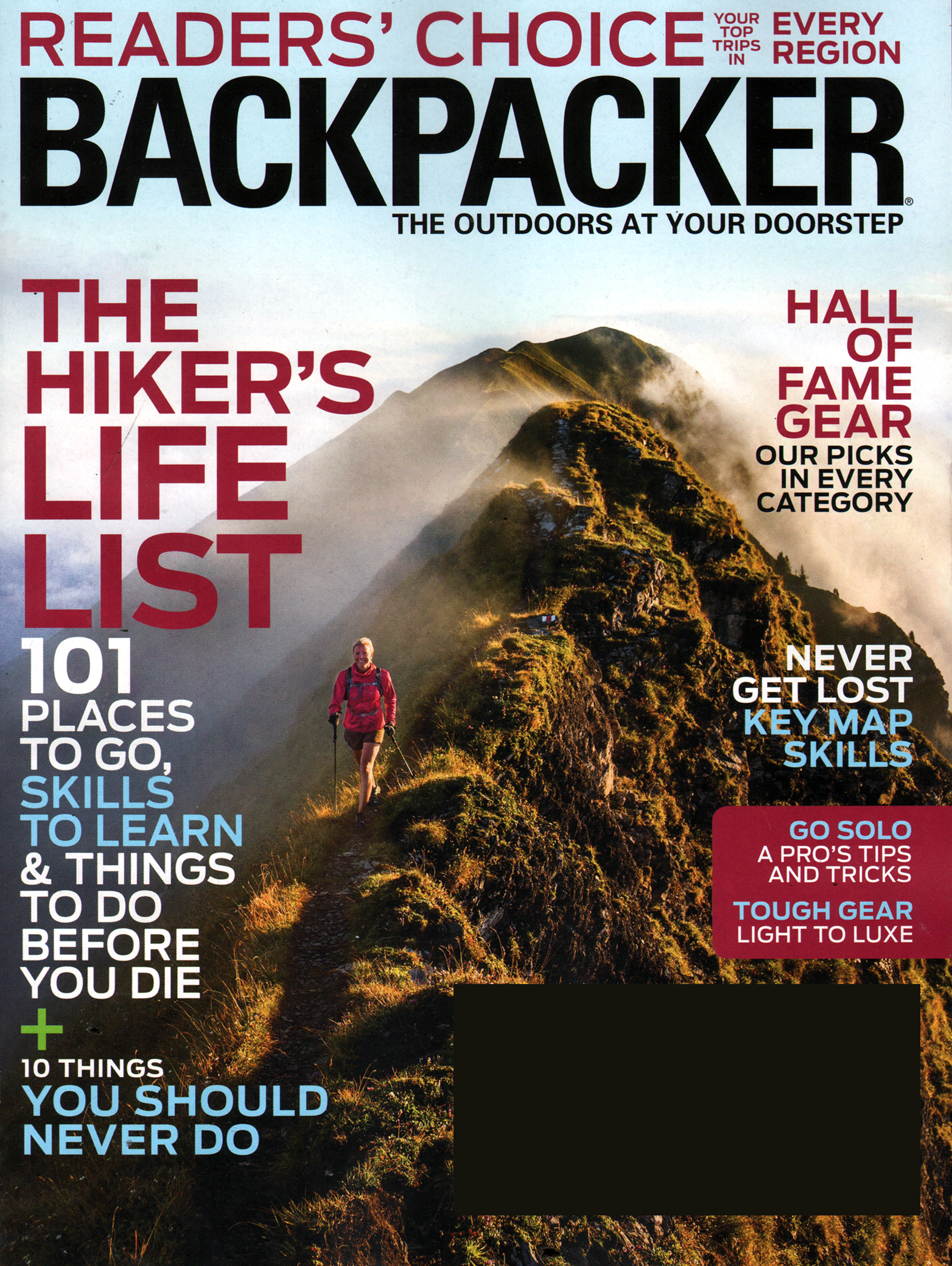 Backpacker January 01, 2015 Issue Cover