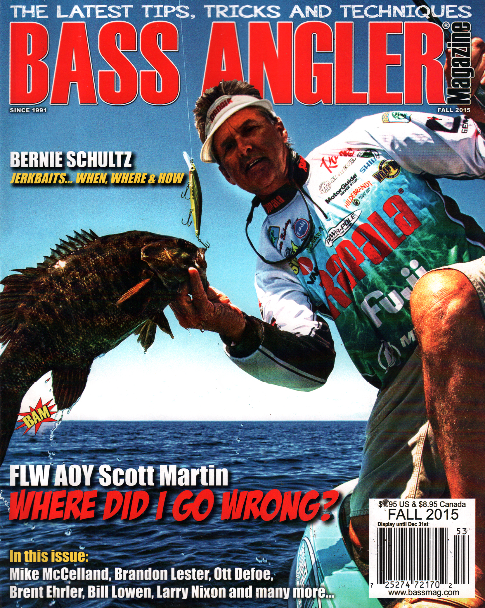 Bass-Angler September 01, 2015 Issue Cover
