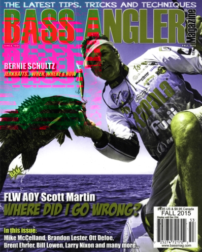 Bass Angler September 01, 2015 Issue Cover