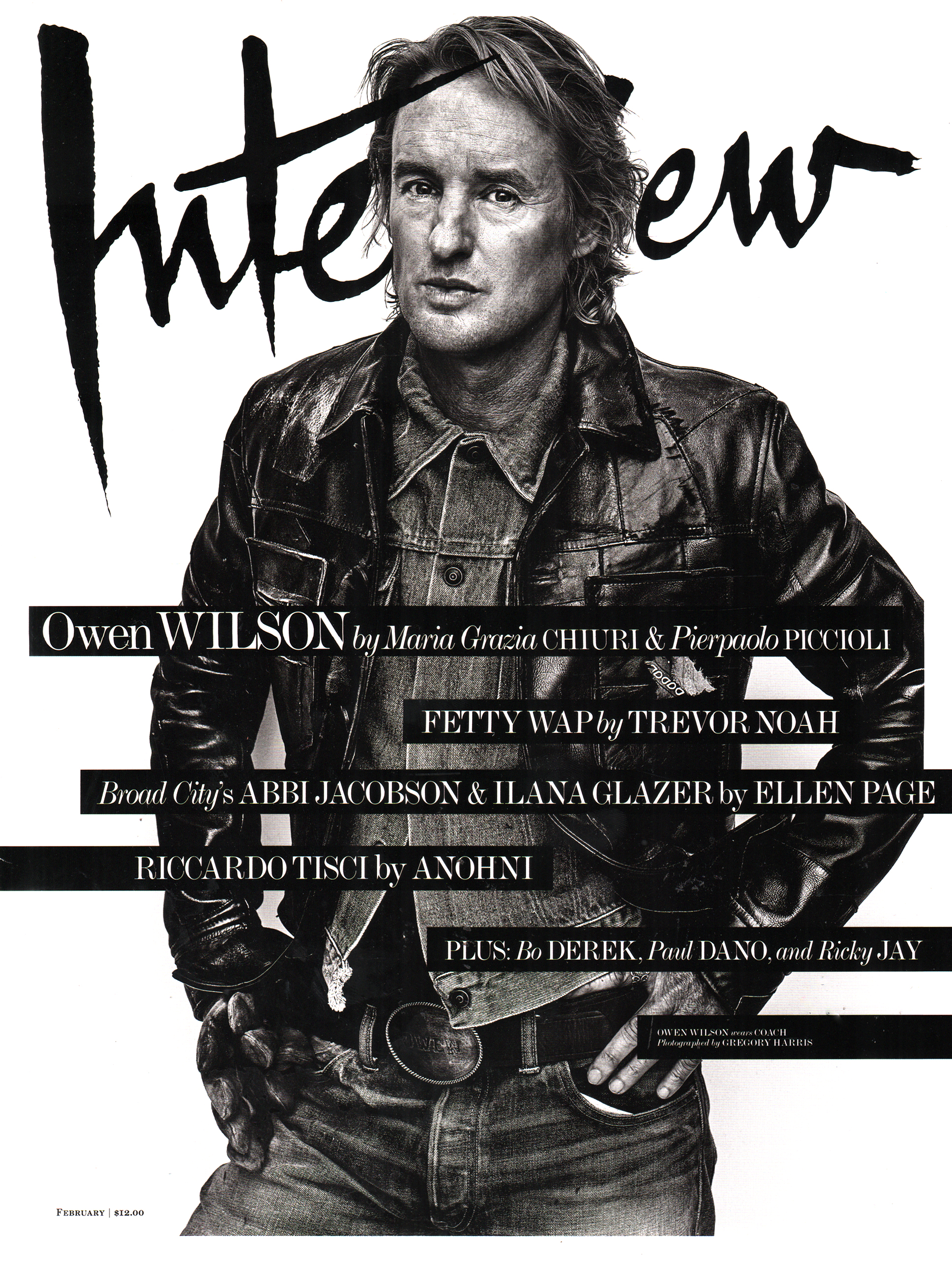 Interview February 01, 2016 Issue Cover