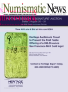 Numismatic News August 26, 2025 Issue Cover
