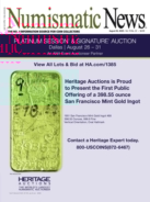 Numismatic-News August 26, 2025 Issue Cover