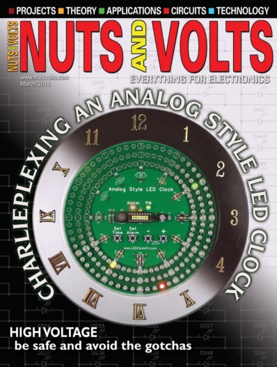 Nuts & Volts March 01, 2018 Issue Cover