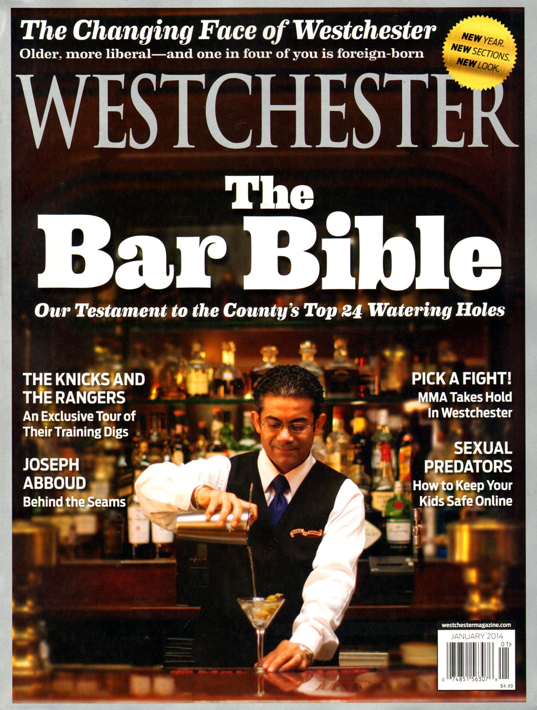 Westchester-Magazine January 01, 2014 Issue Cover