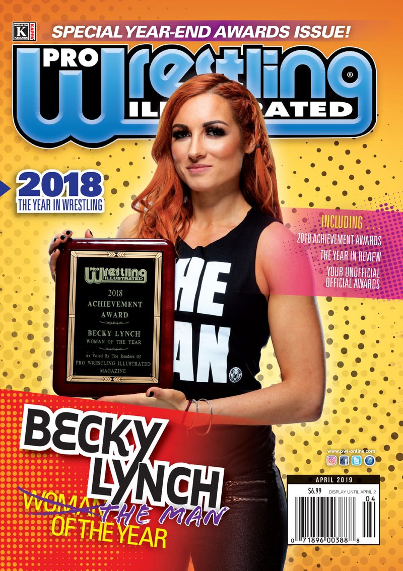 Pro-Wrestling-Illustrated April 01, 2019 Issue Cover