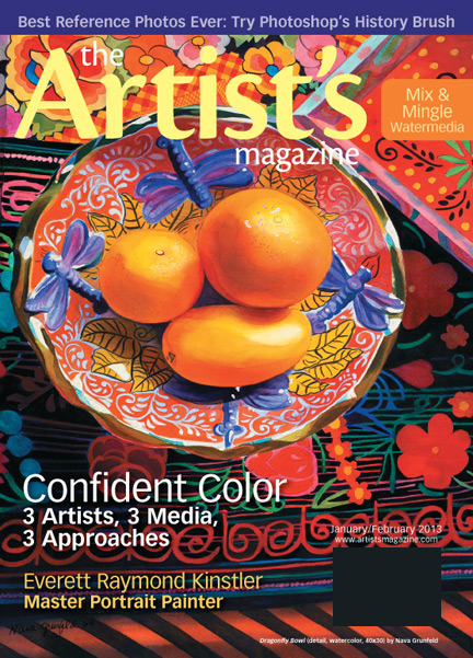 Artists January 01, 2013 Issue Cover