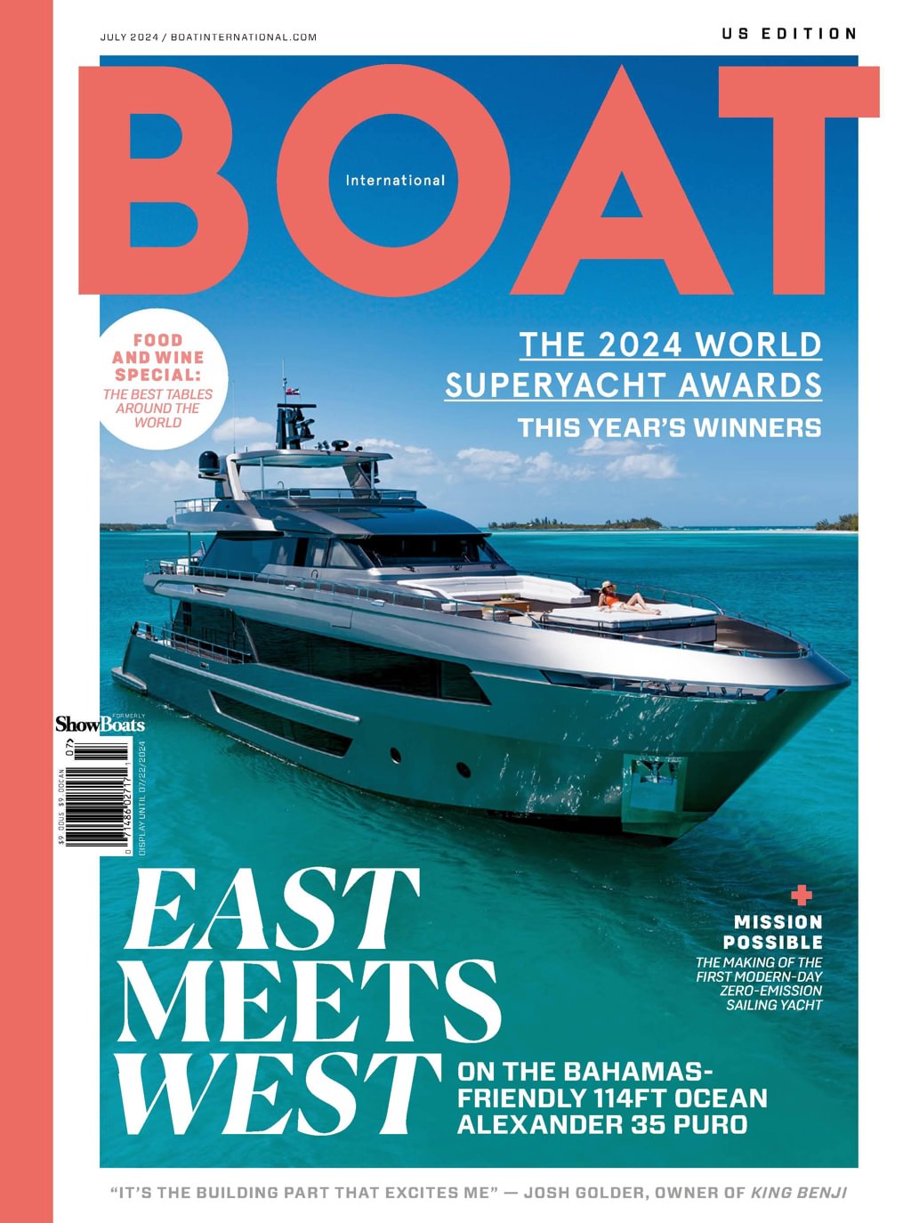 Boat-International-US July 01, 2024 Issue Cover