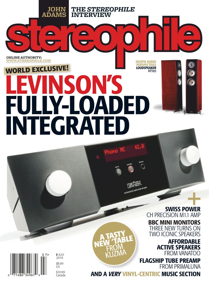 Stereophile July 01, 2019 Issue Cover