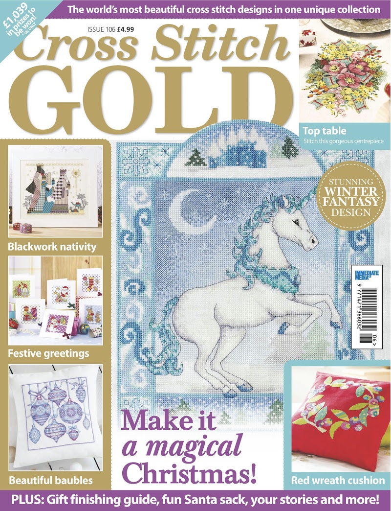 Cross-Stitch-Gold October 01, 2013 Issue Cover