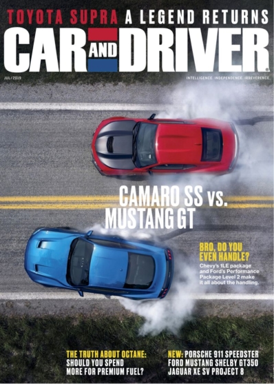 Car And Driver July 01, 2019 Issue Cover