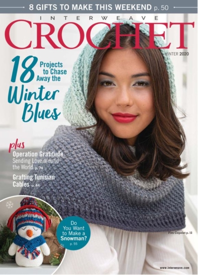 Interweave Crochet December 01, 2019 Issue Cover