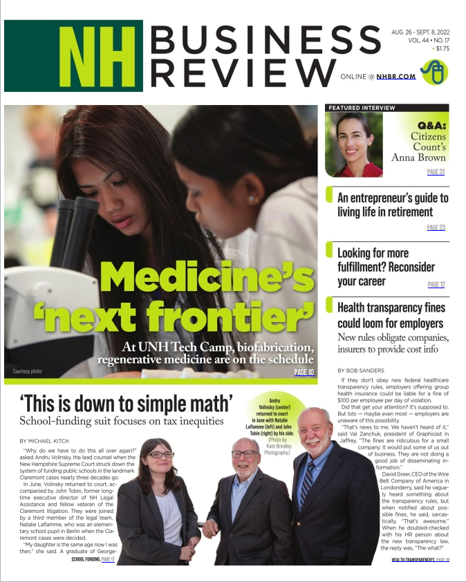 NH-Business-Review August 26, 2022 Issue Cover