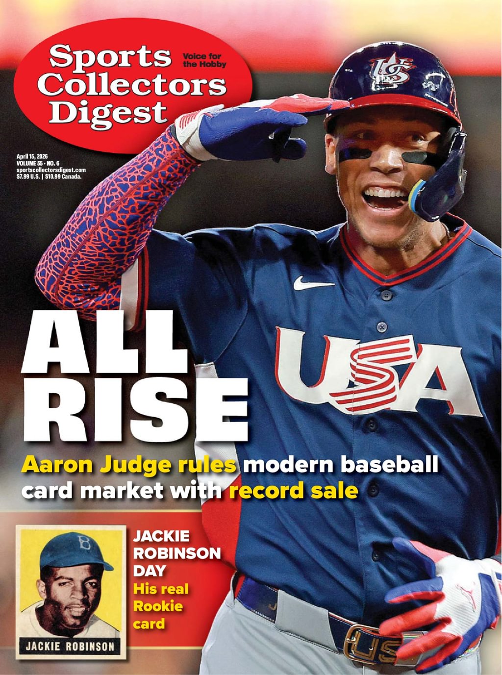 Sports-Collectors-Digest April 15, 2026 Issue Cover