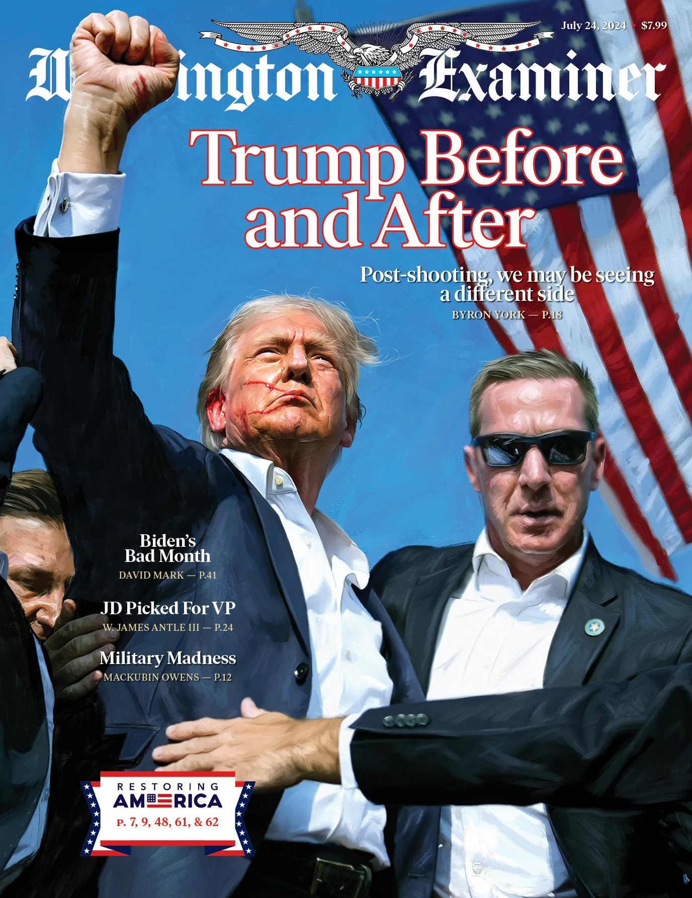 Washington-Examiner July 24, 2024 Issue Cover