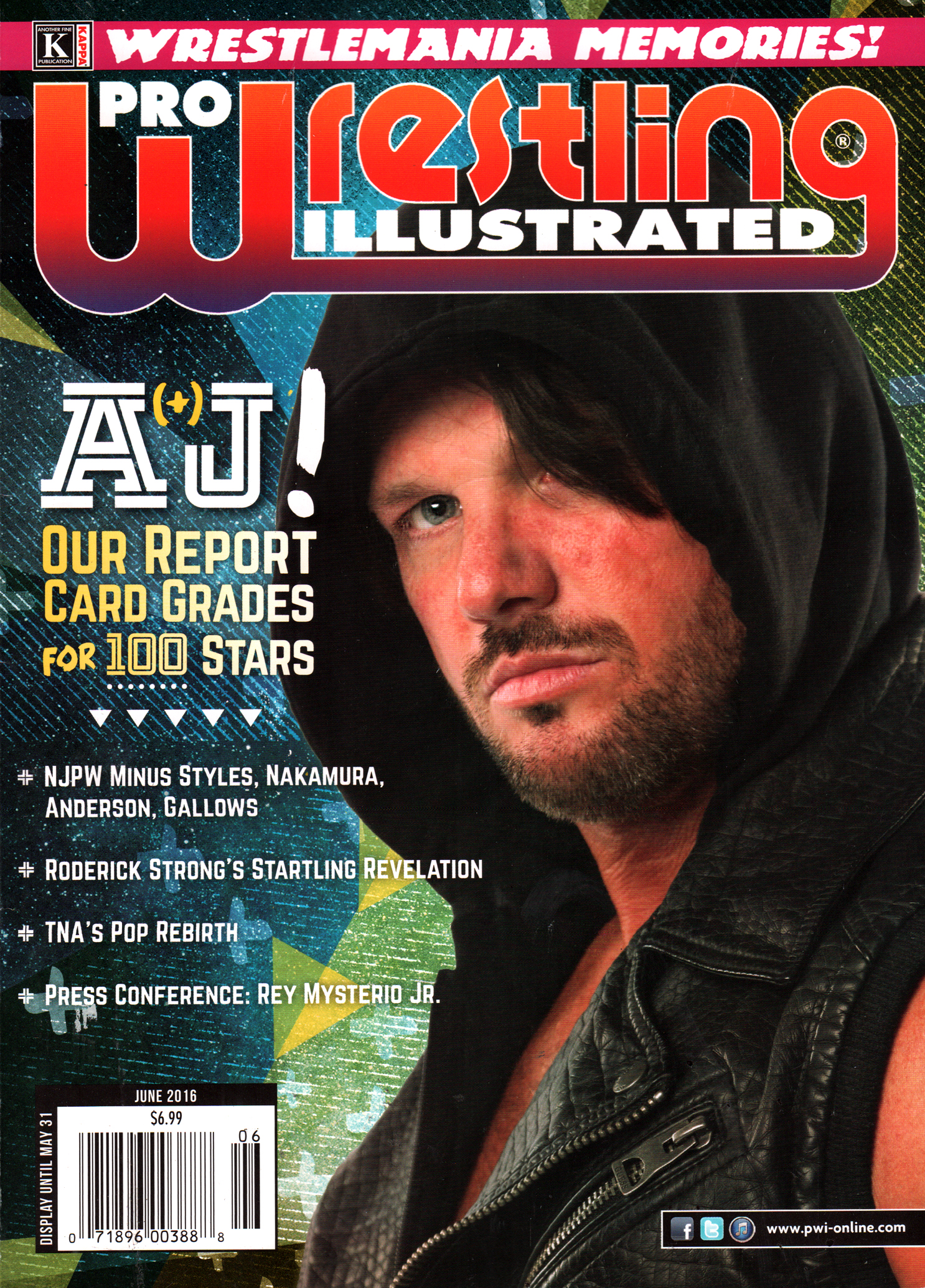 Pro-Wrestling-Illustrated June 01, 2016 Issue Cover
