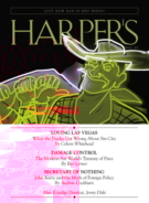 Harpers December 01, 2013 Issue Cover