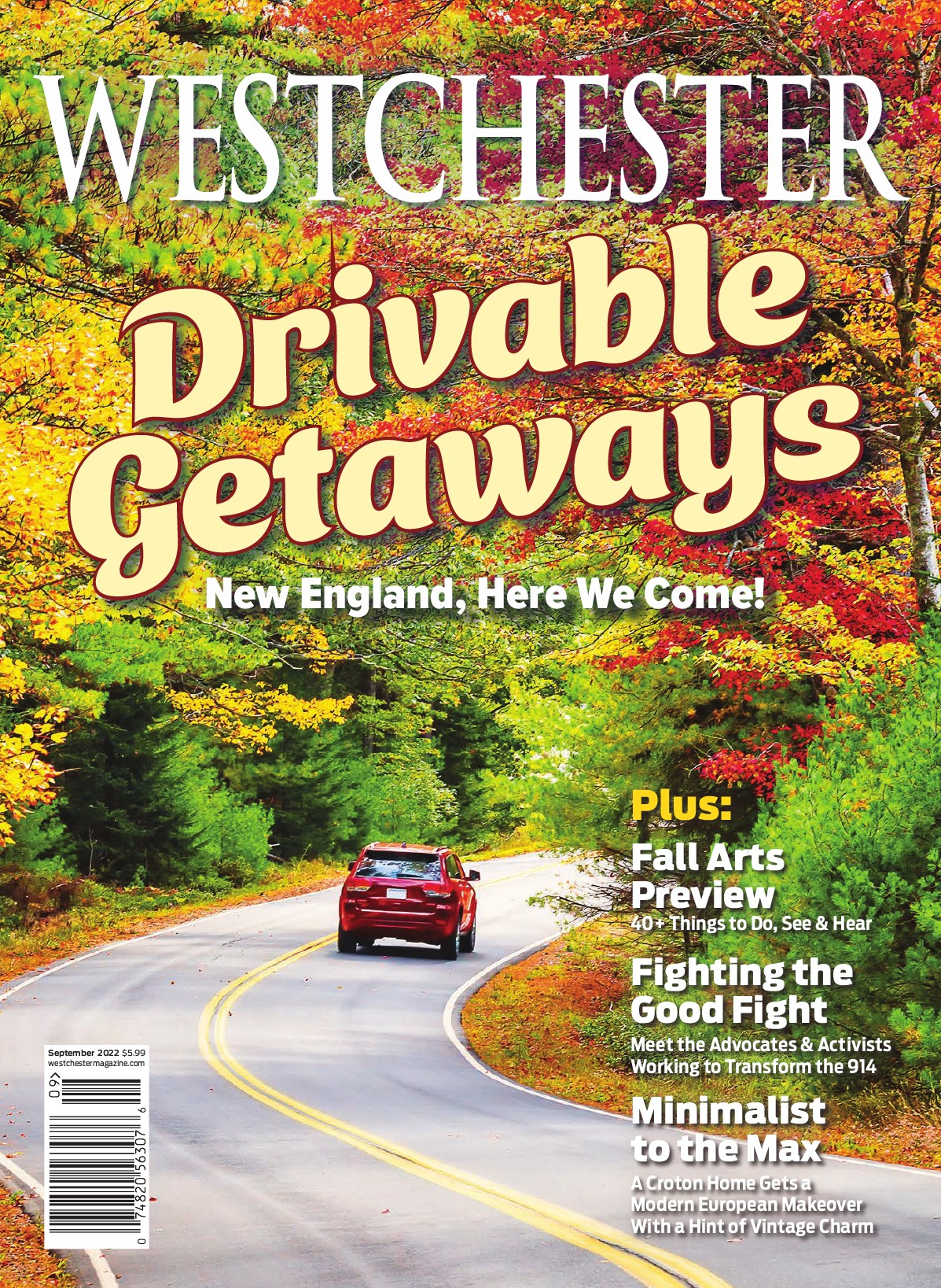Westchester-Magazine September 01, 2022 Issue Cover