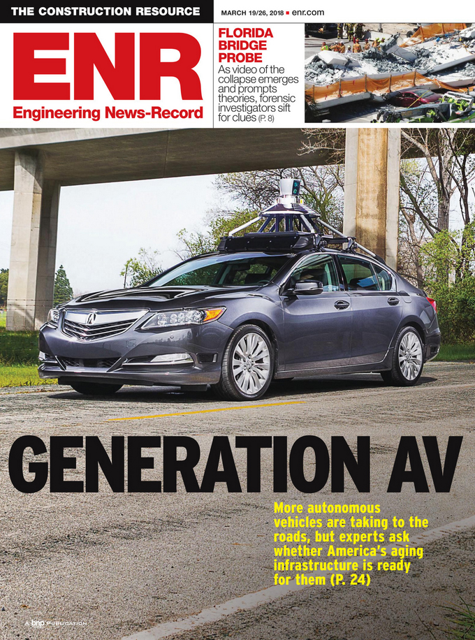 Engineering-News-Record March 19, 2018 Issue Cover