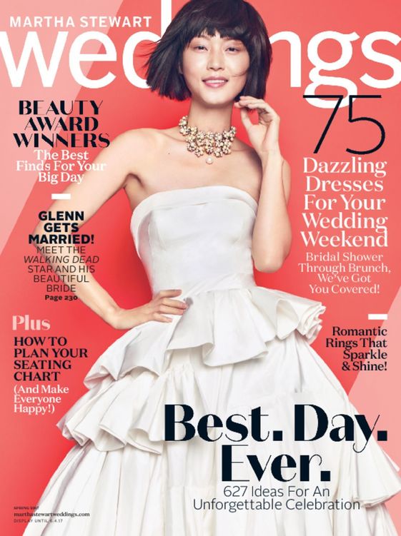 Martha-Stewart-Weddings March 01, 2017 Issue Cover