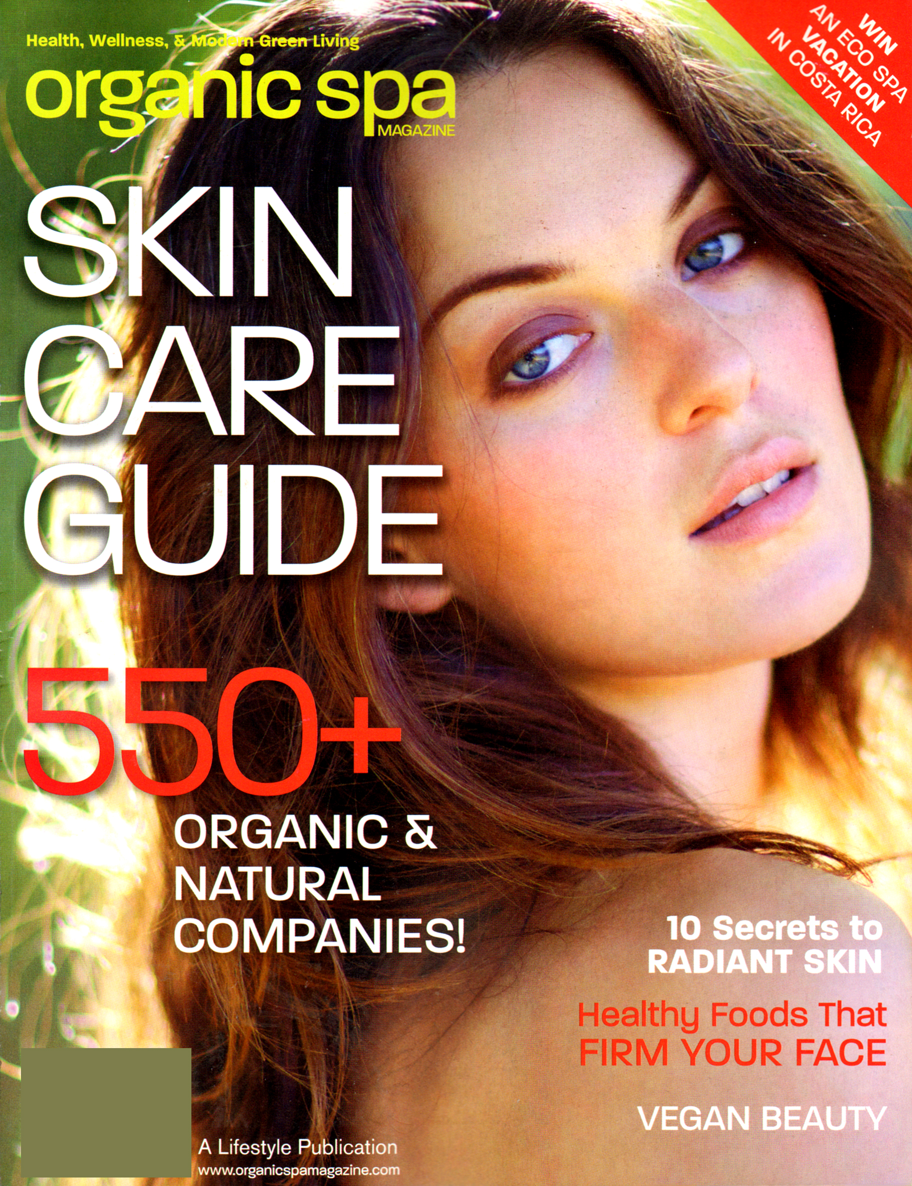 Organic-Spa July 01, 2012 Issue Cover
