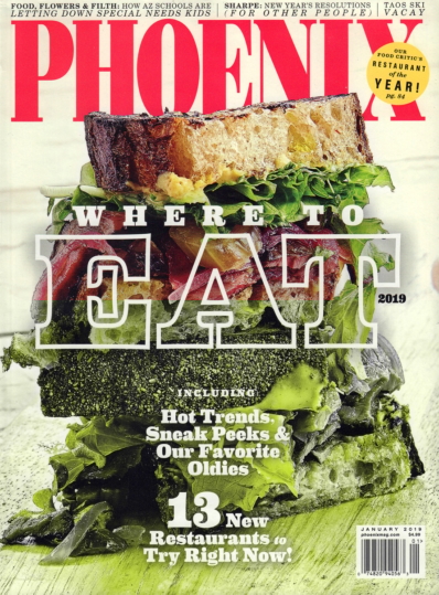 Phoenix Magazine January 01, 2019 Issue Cover