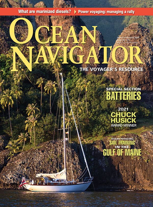 Ocean-Navigator January 01, 2022 Issue Cover