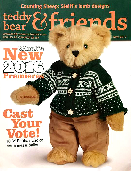 Teddy-Bear-Times-and-Friends May 01, 2017 Issue Cover